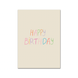 Листівка Happy birthday