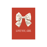 Листівка Love you, girl