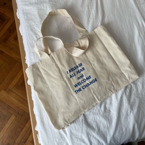 Шопер в колаборації з Inspired Bags "Wellcome change"