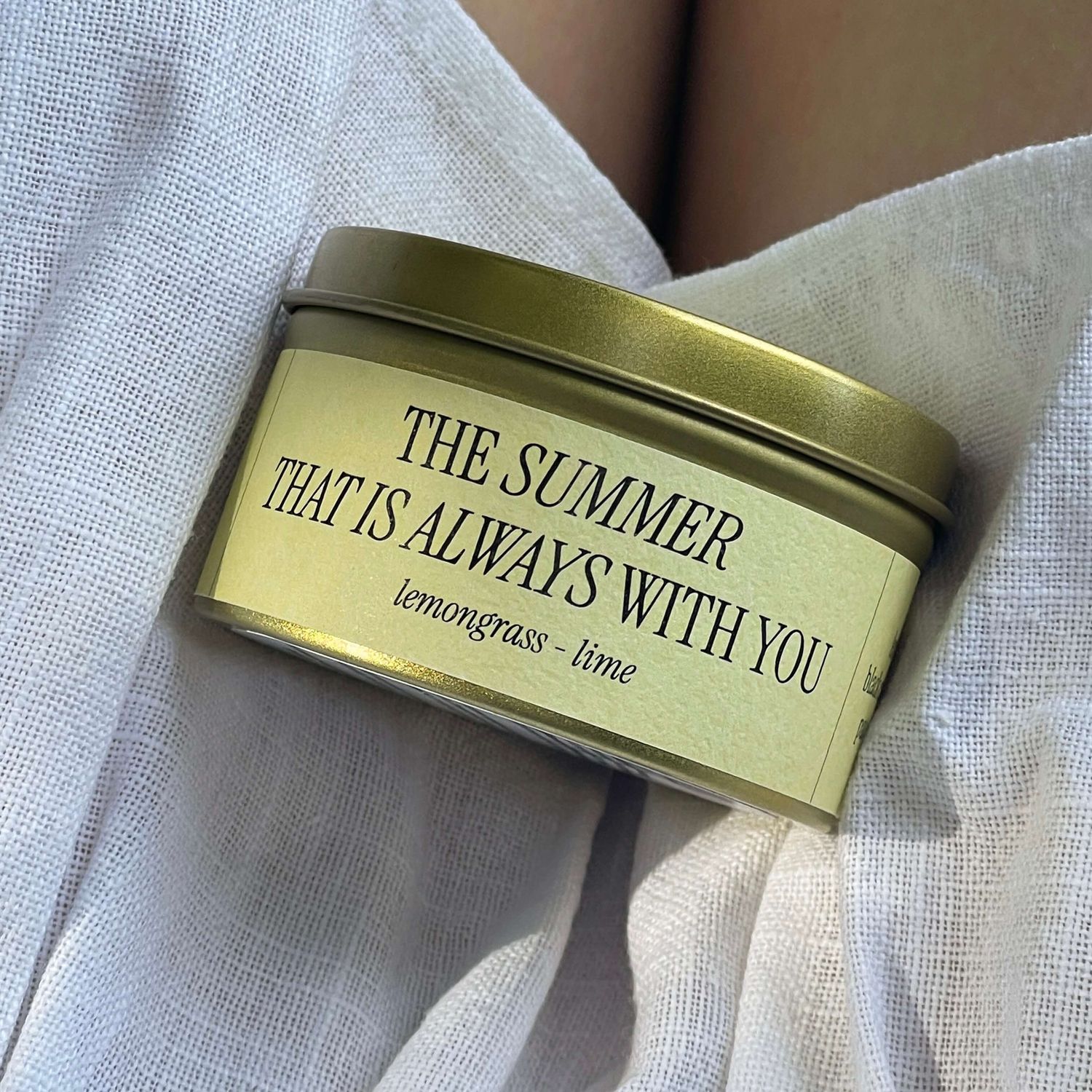 Свічка The Summer That Is Always With You (gold)