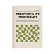 Недатований планер A5 "DREAM UNTIL IT'S YOUR REALITY" бежевий