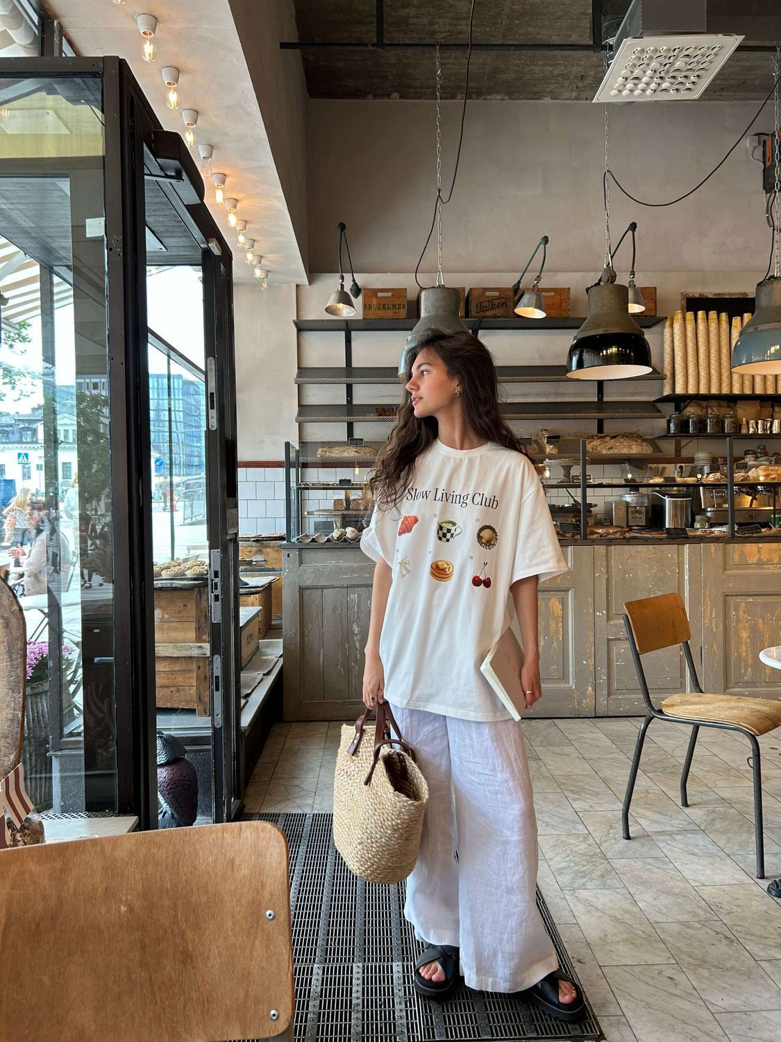 Футболка Slow Living Club