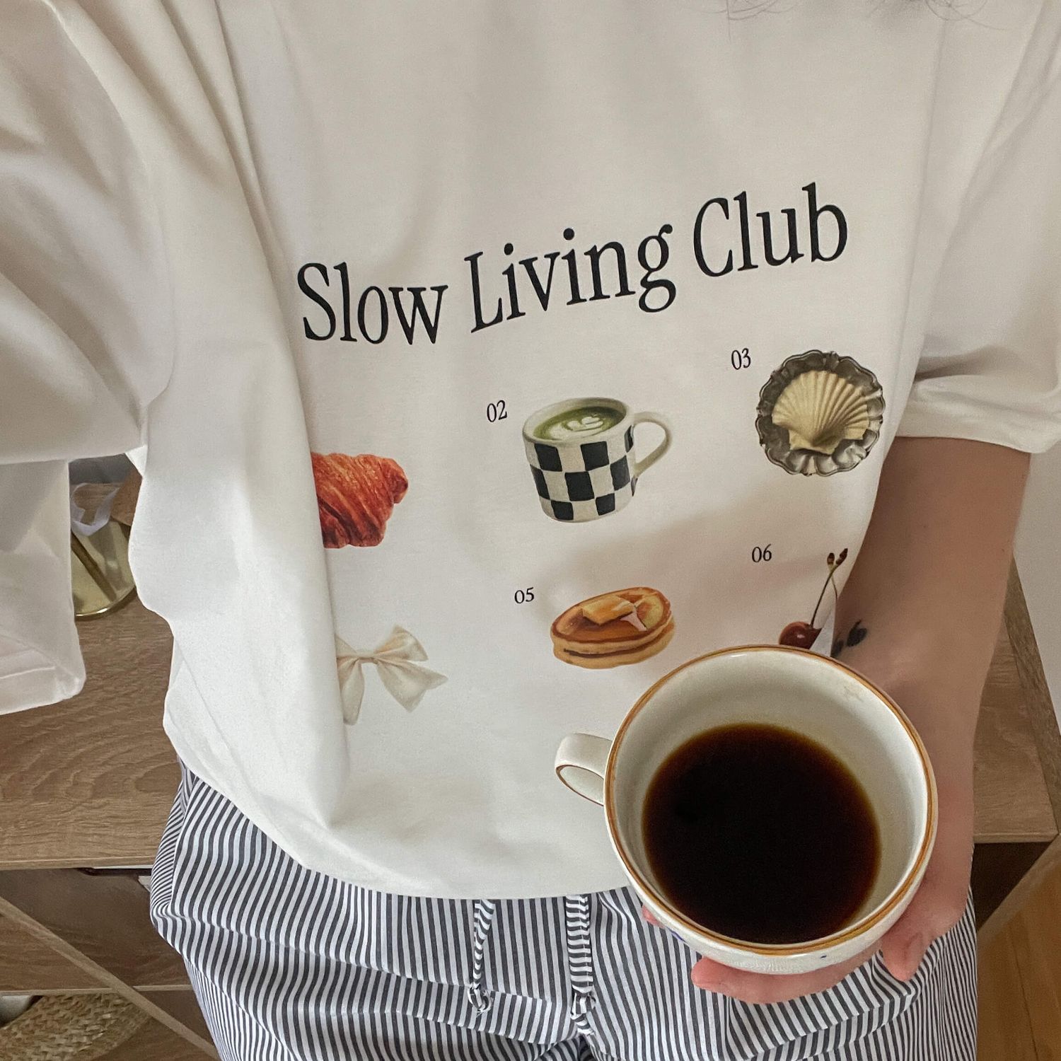 Футболка Slow Living Club