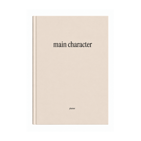 ПЕРЕДЗАМОЛВЕННЯ Недатований планер A5 "MAIN CHARACTER"